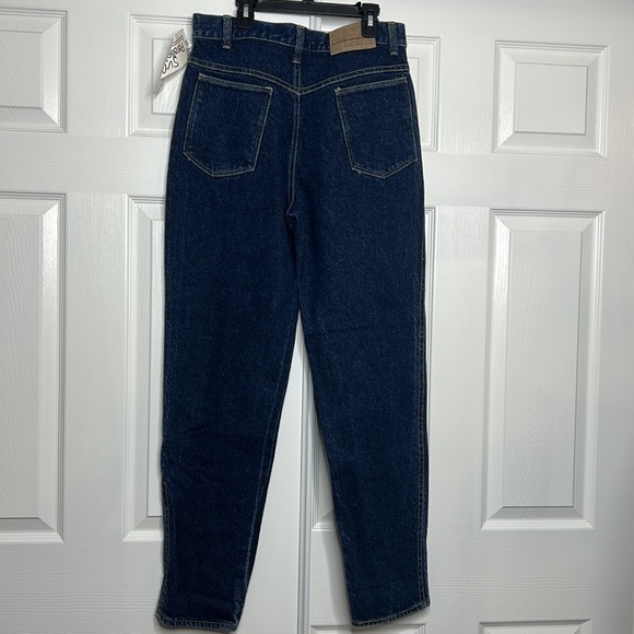 Parallel Lines Dark Wash Stone Wash High Waist 11 Vintage USA - Picture 6 of 8